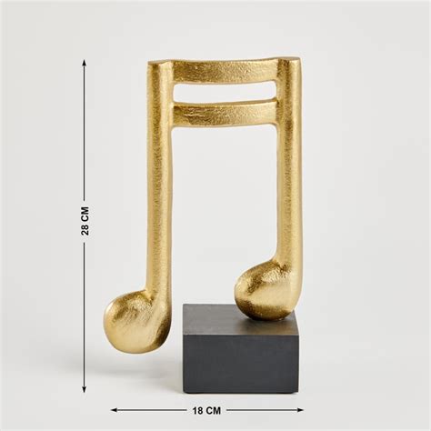 Buy Eternity Aluminium Musical Note Table Accent from Home Centre at ...