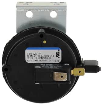Furnace Vent Air Pressure Switch - Fits Tridelta Part # FS6071A-1969 ...
