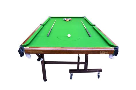 Buy Khalsa Sports Industries Size 8X4 ft 25 mm Movable Billiard Pool ...