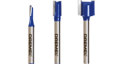 DREMEL® TRIO set rechte frezen Uitsnijdingen maken/graveren | Dremel