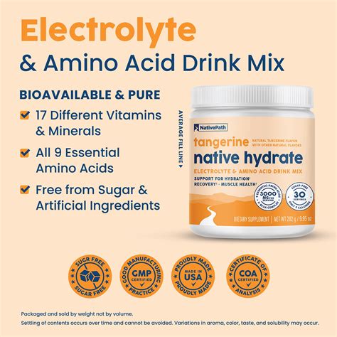 Tangerine Native Hydrate – NativePath