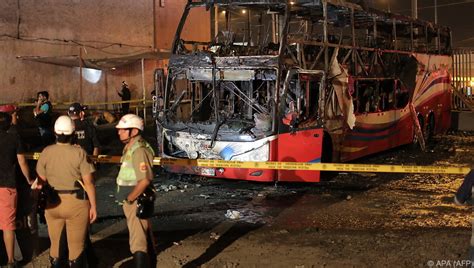Mindestens 20 Tote bei Bus-Brand - UnserTirol24