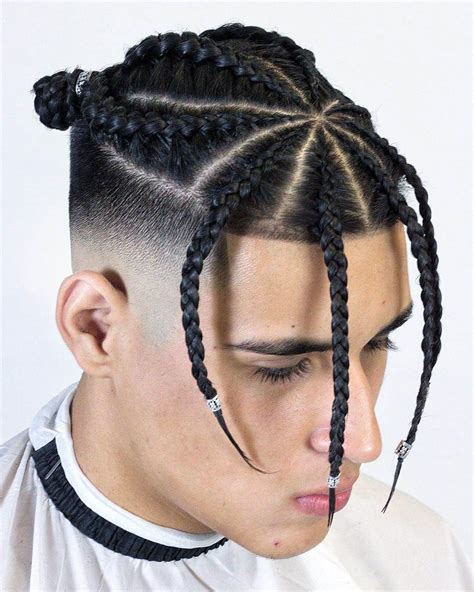 Cornrow Braids For Men With Fade