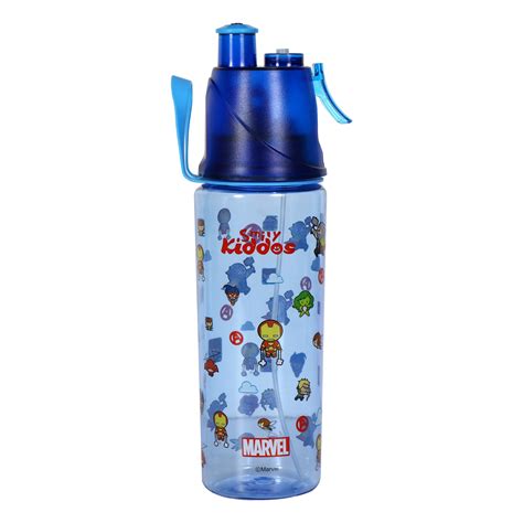 Marvel Avengers Sports Water Bottle Blue – Smily Kiddos