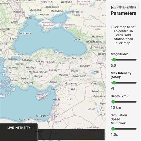 Earthquake Simulator 的图像结果