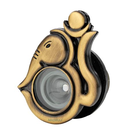 Oliyo Om with Ganpati Door Eye, Door Viewer, Antique Door Eye, 180 ...