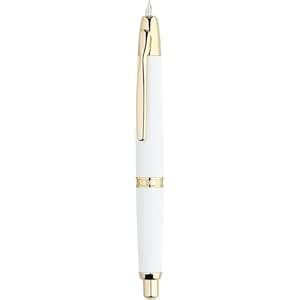 Moonman A1 Press Fountain Pen, Fine Nib, Metal Body, Retractable Ink ...