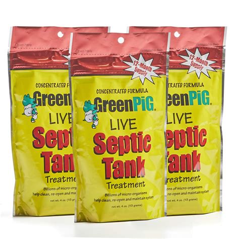 Buy Green Pig 54A Live Septic Tank 3-Year Supply Ultimate Solution in ...