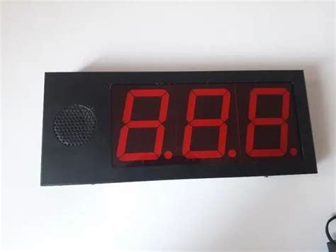 Token Display System - Token Display 6 Digits English And Hindi Voice ...