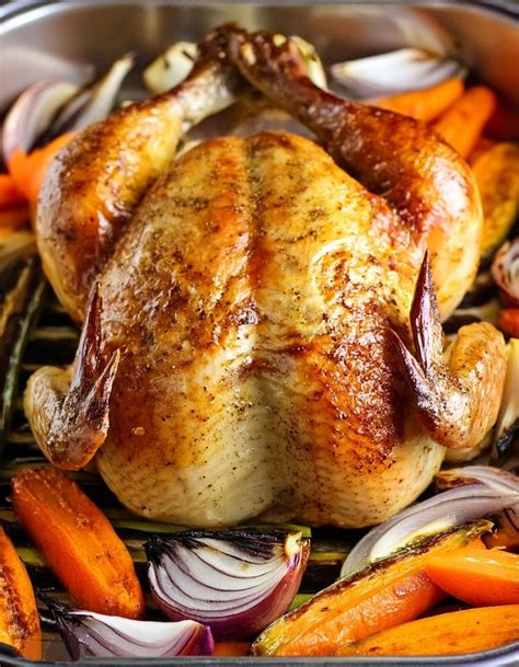 Ina Garten's Perfectly Roasted Succulent Chicken Recipe - The Newlywed