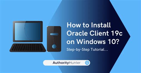 Install Oracle Client 19.3 Windows 的图像结果