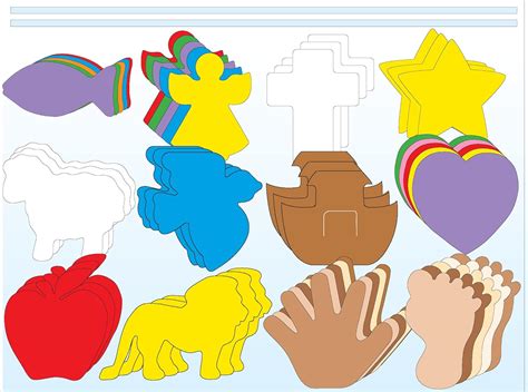 Buy 5.5” Spiritual Symbols Collection Large Creative Cut-Out Set, with ...