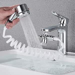 Hand Shower Sink Shower Hose Sprayer,Shampoo Sink Hose Sprayer ...