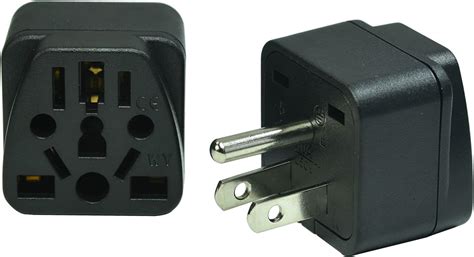 Buy 2-Pack US Travel Plug Adapter,EU,UK,AU,CN,JP,Italy,Brazil ...