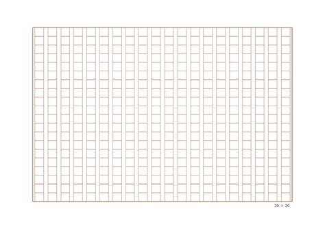 原稿用紙が無料ダウンロード！ズレなくExcelとWordで直接入力「20×20/400字・A4サイズ」縦書き・横型の無料テンプレート｜王の嗜み