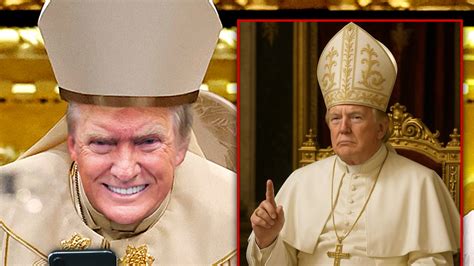 President Trump Posts A.I.-Generated Photo of Himself As the Pope