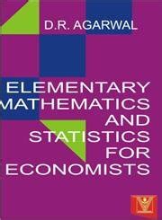 Buy Elementary Mathematics and Statistics for Economics Book Online at ...