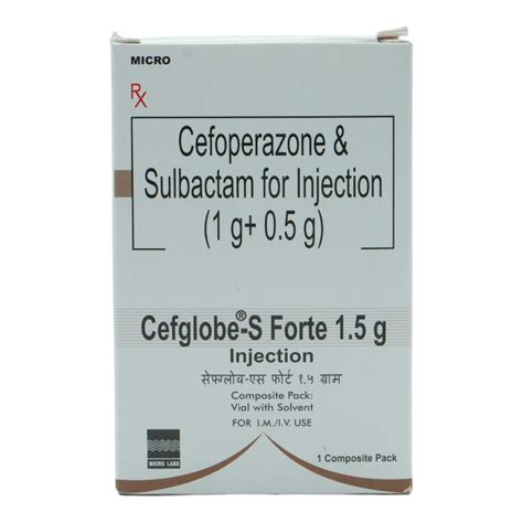 CEFGLOBE S FORTE INJECTION 1.5GM | Uses, Side Effects, Price | Apollo ...