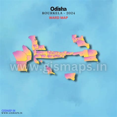 Rourkela Ward Map GIS Data