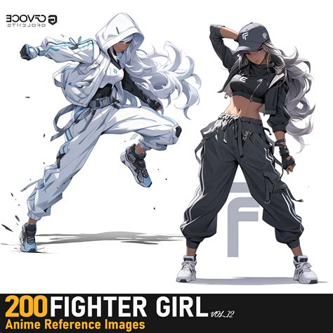 ArtStation - Fighter Girl Pose VOL.12|4K Reference Images