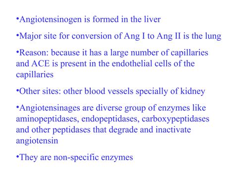Renin-Angiotensin system power point presentation | PPT