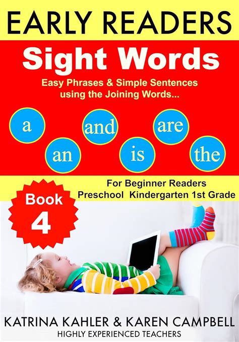 EARLY READER Sight Words - Book 4 - Highly Experienced Teachers: Easy ...