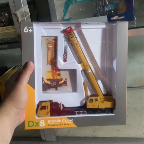 Jual diecast miniatur alat berat mobile crane telescopic truck ...