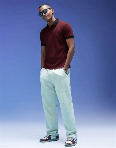 Maroon Cotton Polo T-shirt – Veirdo