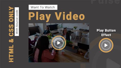 Image result for Play a Video HTML Code