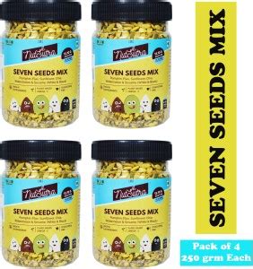 NUTSUTRA Seven Seeds Mix - Pack of 4, 250 gm each Mixed Seeds Price in ...