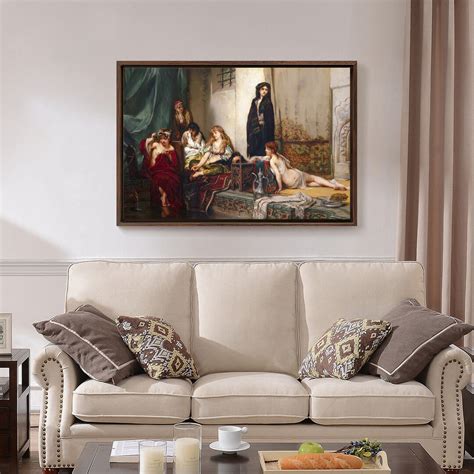 Buy Jaroslav Čermák, Montenegrin Women in a Harem,canvas Print,canvas ...