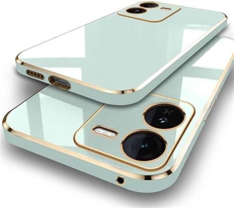 TheGiftKart Luxurious Golden-Plated Back Cover Case for IQOO Z9 5G ...