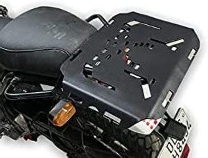 MILACHIN Top Rear Rack Plate Pack of 1 (Himalayan BS 3,4,6) (Himalayan ...