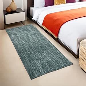Kuber Industries Super Soft (Rectangular) Anti Skid Runner for Bedroom ...