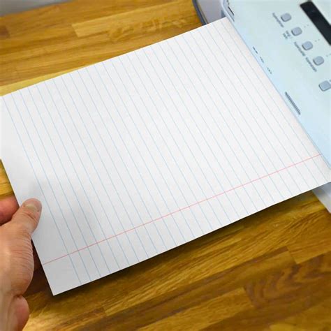 FREE Printable Wide Ruled Paper PDF