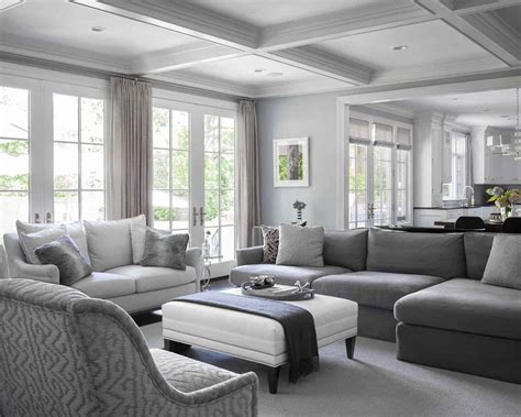 Modern Grey And White Living Room Ideas