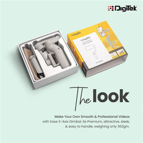DIGITEK DSG 007F Foldable Auto Balancing Gimbal for All Smart Phones 3 ...