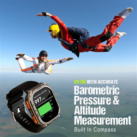 FwIT Go-On Ultra Rugged Smartwatch With GPS, Military Grade, Bt Calling ...