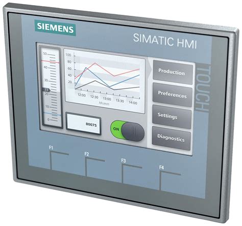 Siemens 6AV2123-2DB03-0AX0 , SIMATIC HMI, KTP400 Basic, Basic Panel ...