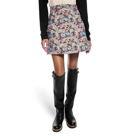 Floral Jacquard A-Line Skirt - Ready-to-Wear | Louis Vuitton India