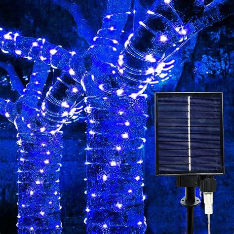 Self Powered Outdoor Rope Light Solar Rope Light 12m, Powered String
