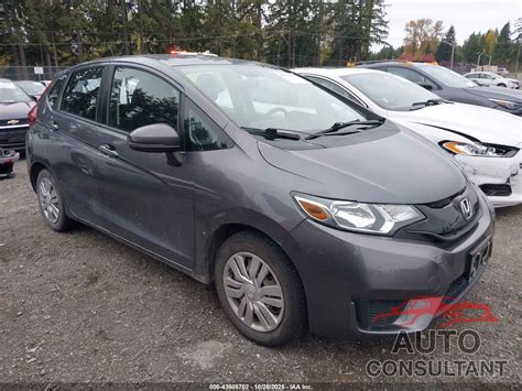 2015 Honda FIT LX Gasoline - 3HGGK5H59FM754060