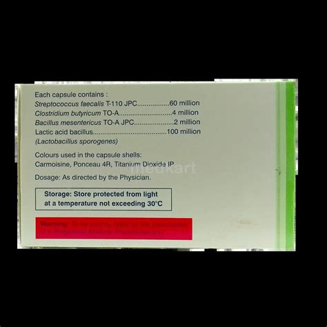 VIBACT DS CAPSULE 10'S Price, Uses, Side Effects & Substitutes | Medkart