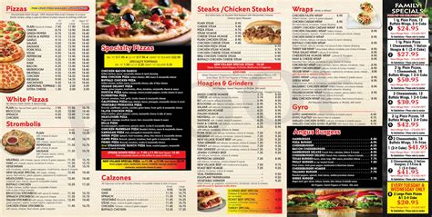 Image result for Village Pizza Menu