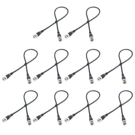 Antrader RG58 1.5 Feet BNC to BNC Coaxial Cable Male/Male Connector for ...