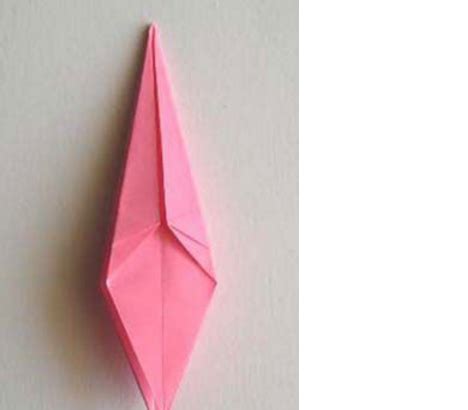 百合花的折纸方法和图解_360新知
