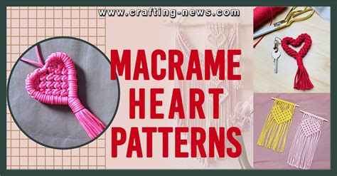 Rezultat imagine pentru Macrame Heart Pattern