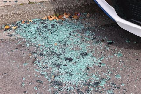 Cars smashed up as 'parking wars' near Liverpool John Lennon Airport ...