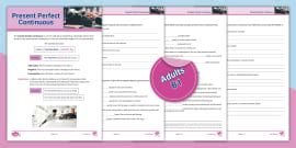 Present Continuous Tense Worksheet KSSR (teacher made)