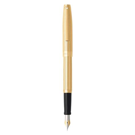 Buy Sheaffer Sagaris Fountain Pen - Gold Online at Makoba - Sheaffer